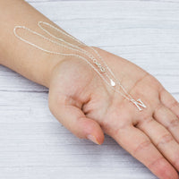 Sterling Silver Initial N Necklace