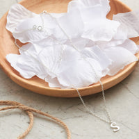 Sterling Silver Initial S Necklace