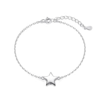 Sterling Silver Mum Quote Star Bracelet