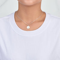 Sterling Silver St Christopher Necklace