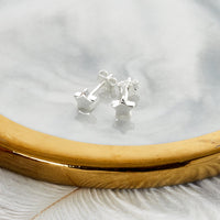 Sterling Silver Star Earrings