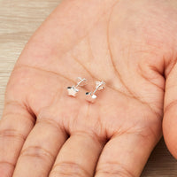 Sterling Silver Star Earrings