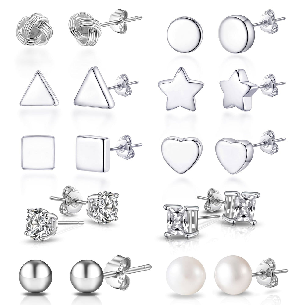 Sterling Silver Stud Earrings