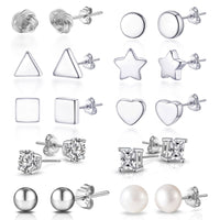 Sterling Silver Stud Earrings
