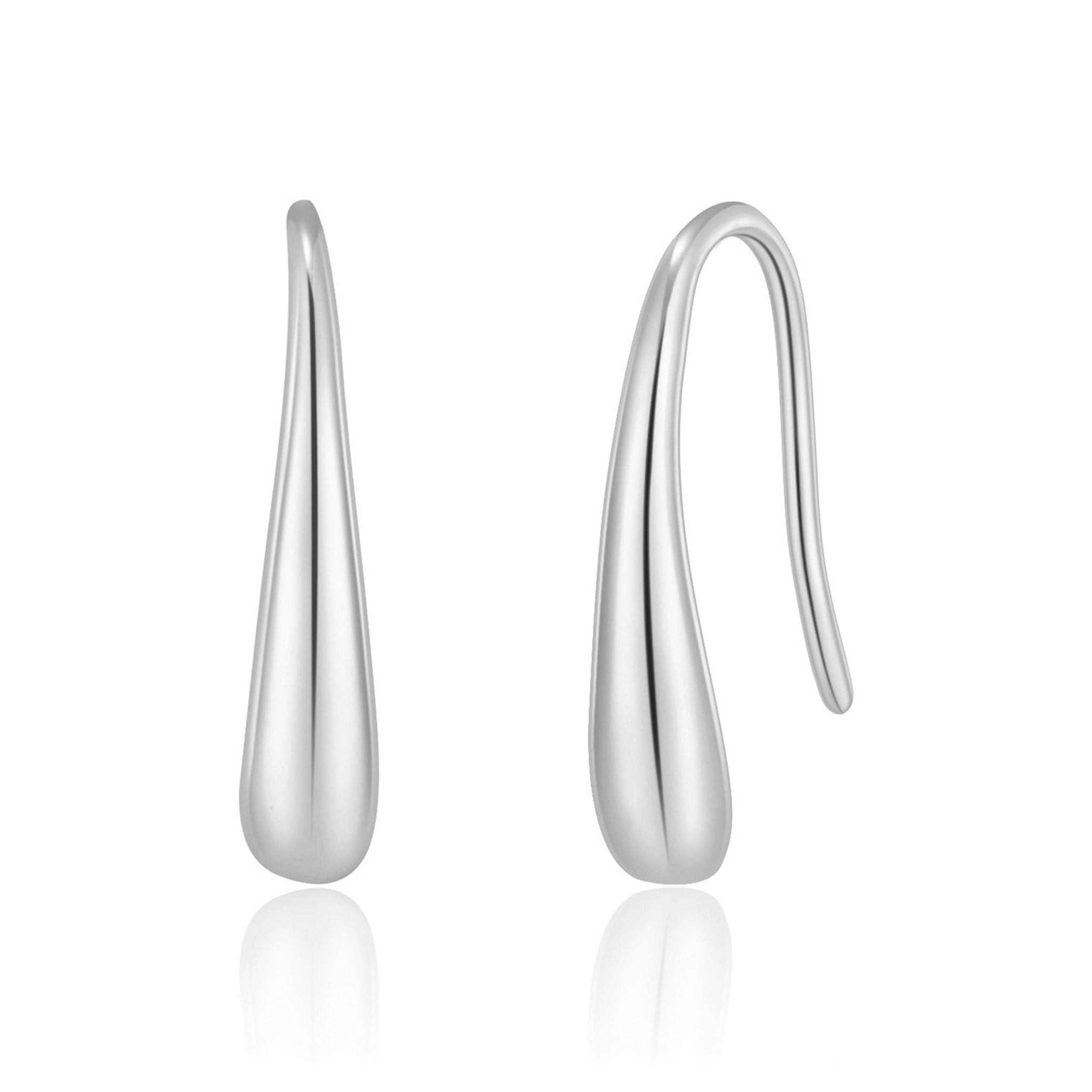 Sterling Silver Teardrop Earrings