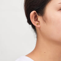 Sterling Silver Tigers Eye Gemstone Earrings