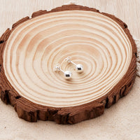 Sterling Silver World's Greatest Teacher Sphere Earrings