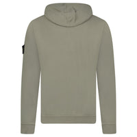 Stone Island Brushed Organic Cotton Hoodie Walnut Brown