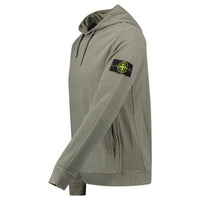 Stone Island Brushed Organic Cotton Hoodie Walnut Brown