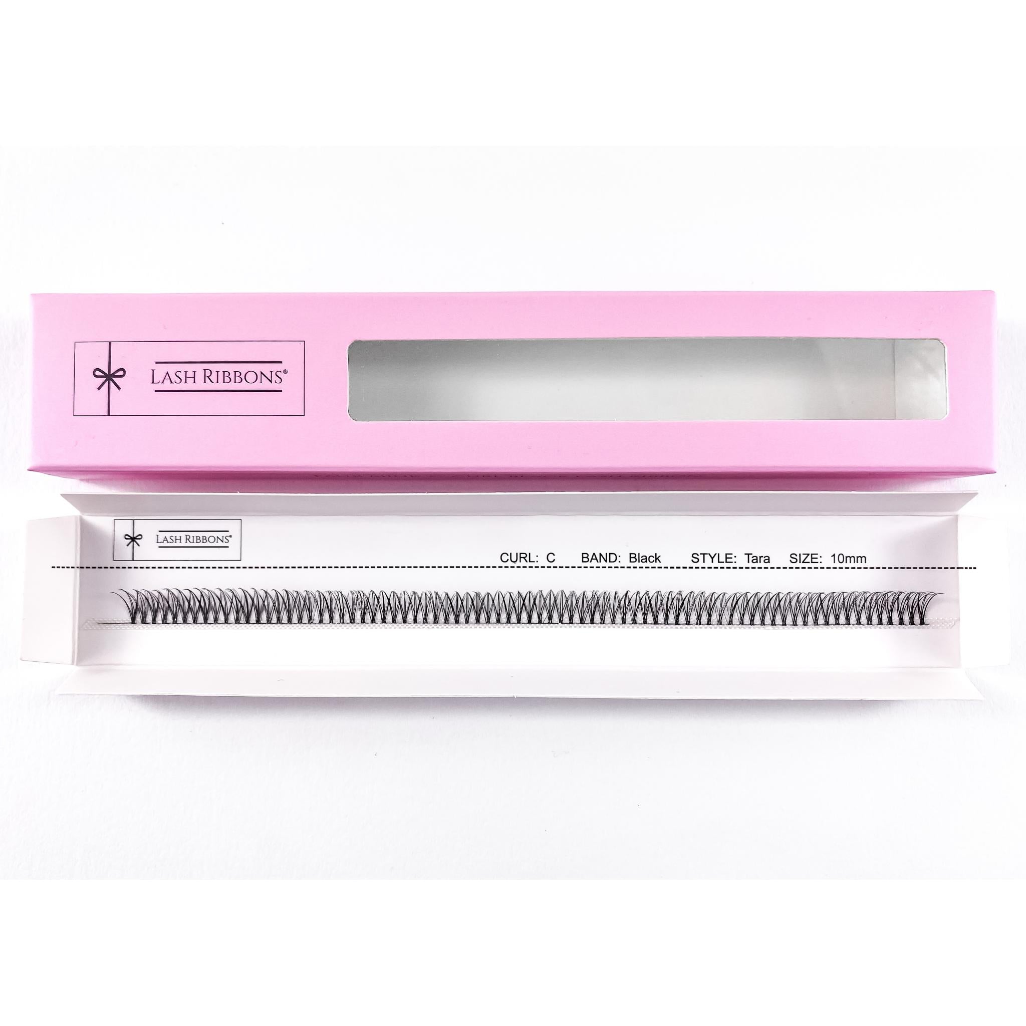 Tara - 'C' Curl Lash Ribbons® Invisible Band