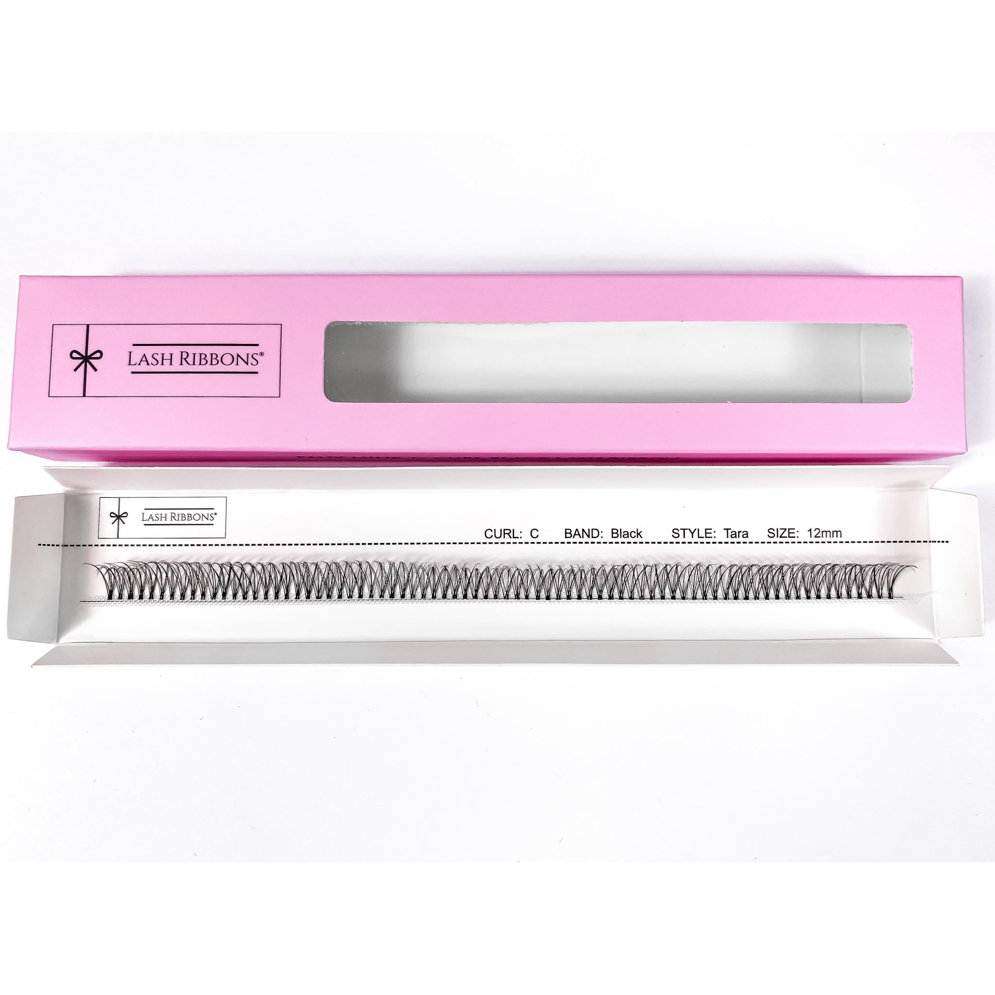 Tara - 'C' Curl Lash Ribbons® Invisible Band