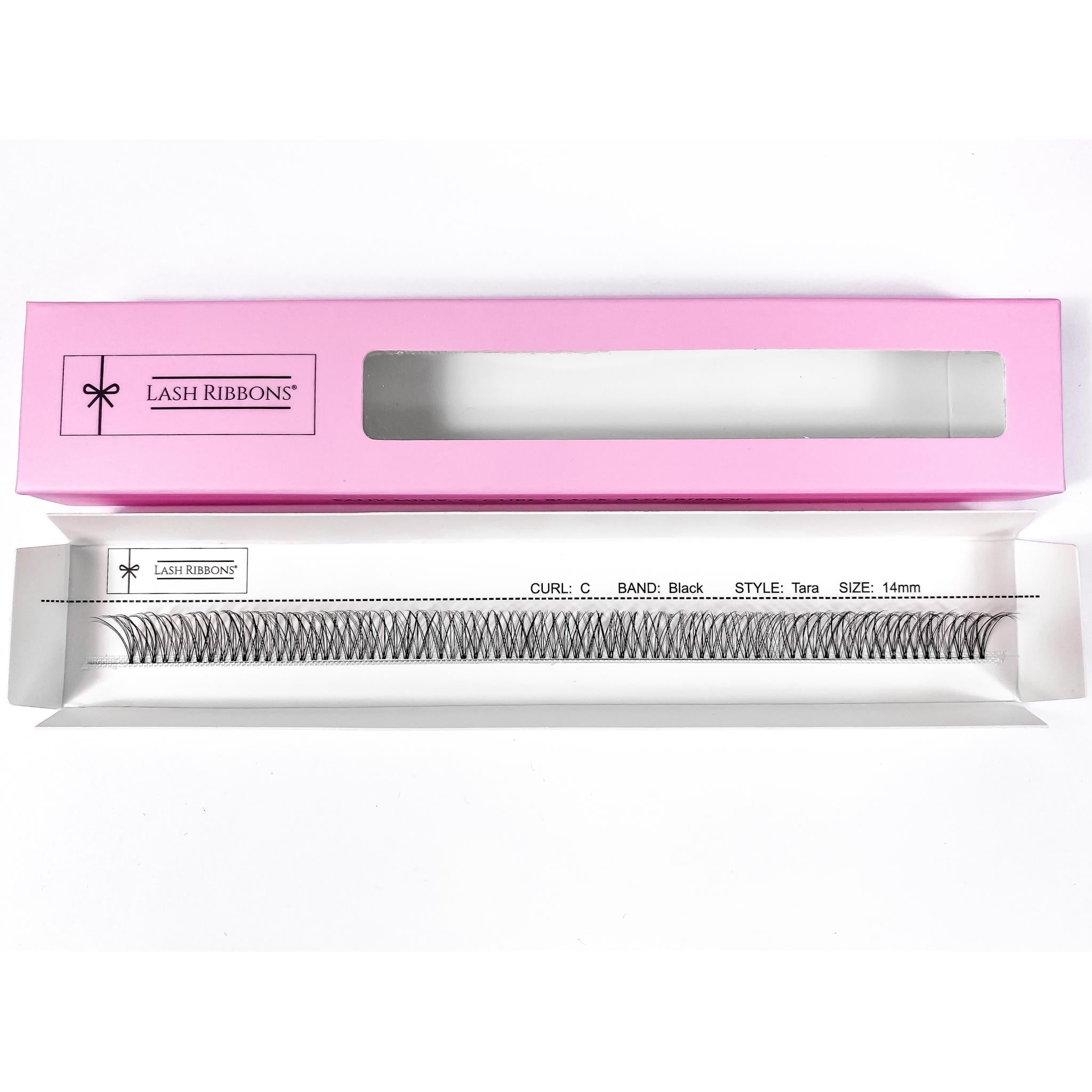 Tara - 'C' Curl Lash Ribbons® Invisible Band