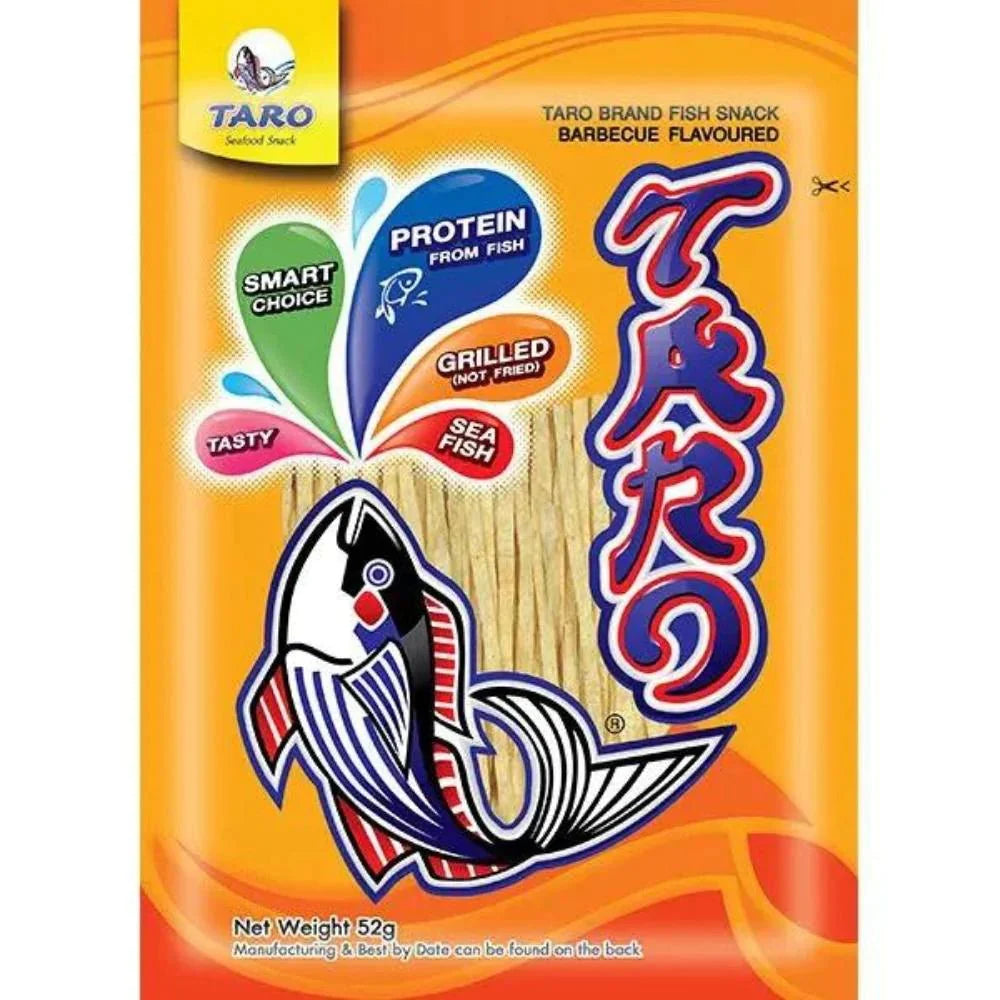 TARO BRAND Fish Snack BBQ Flavour 52g