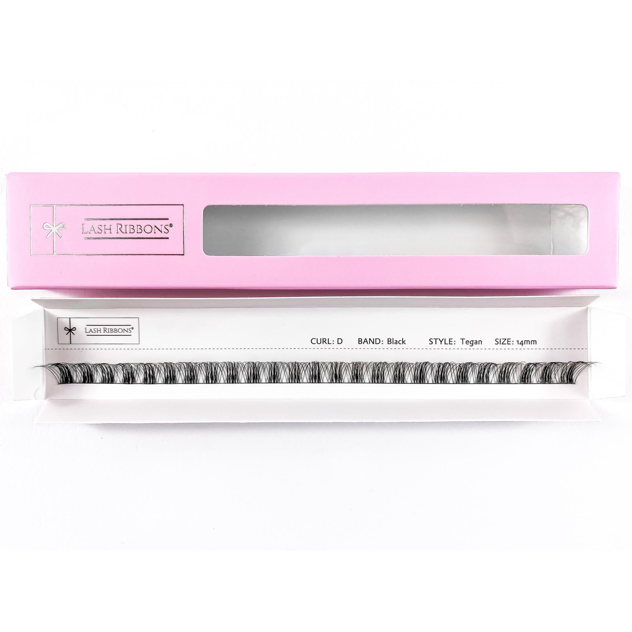 Tegan - 3D Black/Brown 'C' Curl Lash Ribbons®
