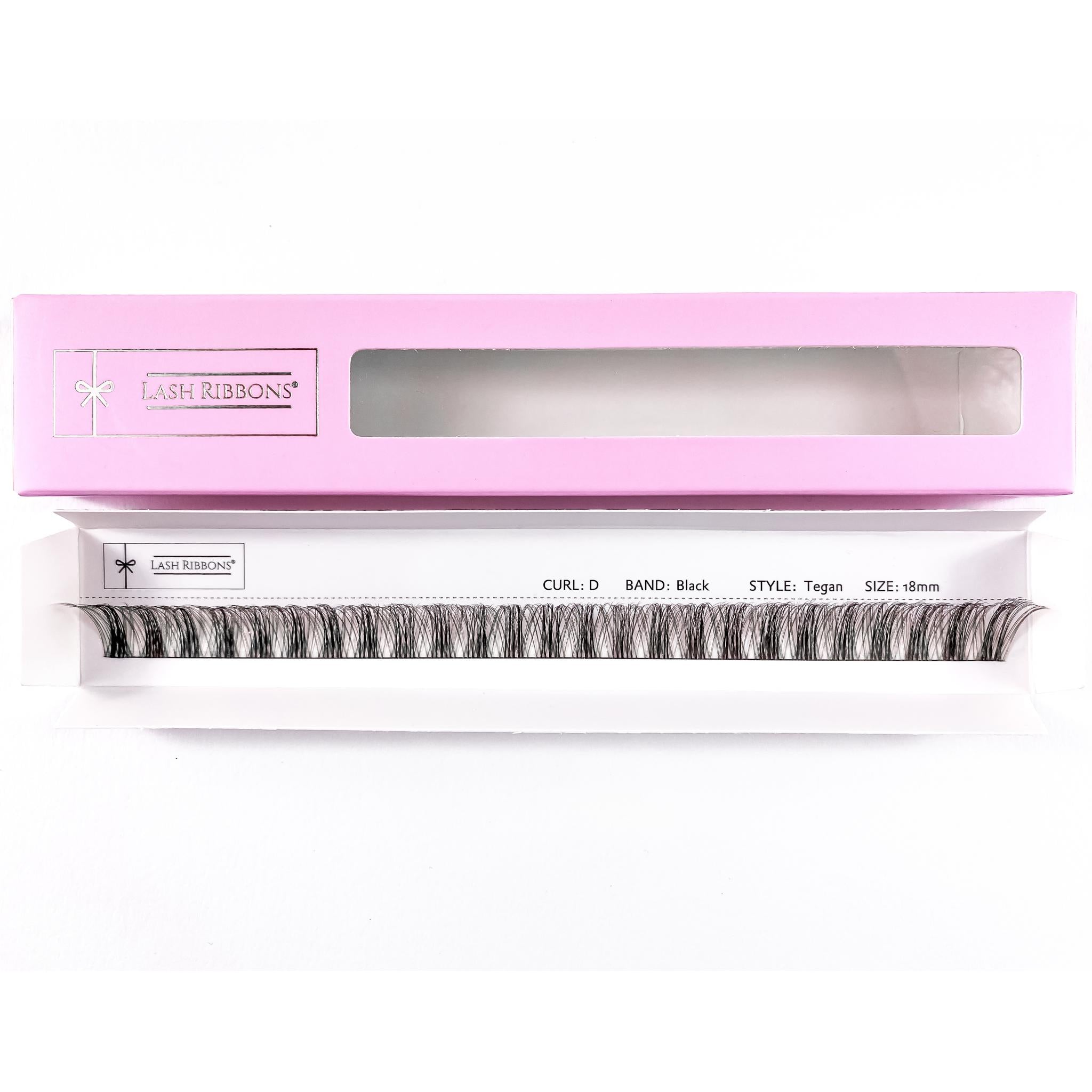 Tegan - 3D Black/Brown 'C' Curl 18mm Lash Ribbons® - Sale Item