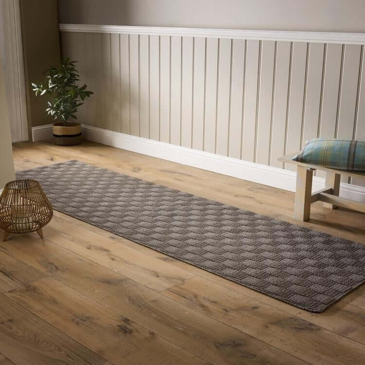 Textured Washable Mat and Runner