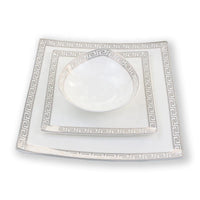 The Glamour Bone China Dinner Set - 16 | 24 Piece
