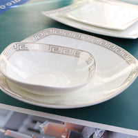 The Glamour Bone China Dinner Set - 16 | 24 Piece