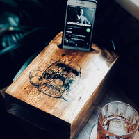 The 'Laid Back' Acoustic Speaker for smart phones