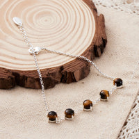 Tiger's Eye Gemstone Bracelet