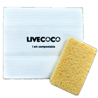 LiveCoco Cleaning Cloths & Sponges