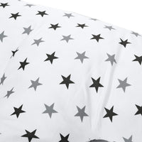 Twin Pregnancy Nursing Pillow - Silver Stars