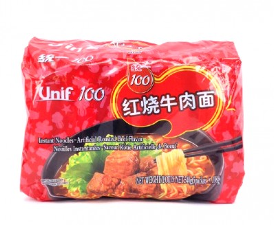 UNIF Noodles Roasted Beef 108gx5