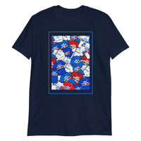 Sampdoria Retro Football Themed Unisex T-shirt