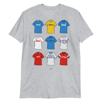 Napoli Retro Shirts Illustrated Football T-Shirt