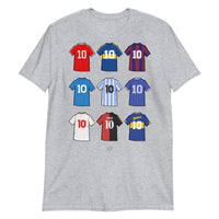 Diego Maradona Shirts Illustrated Football T-Shirt