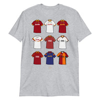 Roma Retro Football Unisex T-Shirt