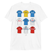 Napoli Retro Shirts Illustrated Football T-Shirt