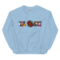 Burnley Lancashire Rose Retro Football Unisex Sweatshirt