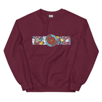 Burnley Lancashire Rose Retro Football Unisex Sweatshirt