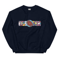 Burnley Lancashire Rose Retro Football Unisex Sweatshirt