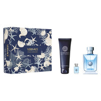 Versace Pour Homme 100ml EDT + 150ml Hair&Body Shampoo + 10ml Mini for Men Gift Set