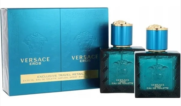 Versace Eros 2 * 30 ml EDT for Men Gift Set