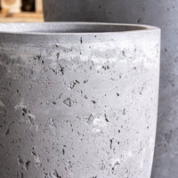 Vessara | Onyx Dusk – 40cm Large Concrete Vase Planter – 15L Tall Indoor Outdoor Pot