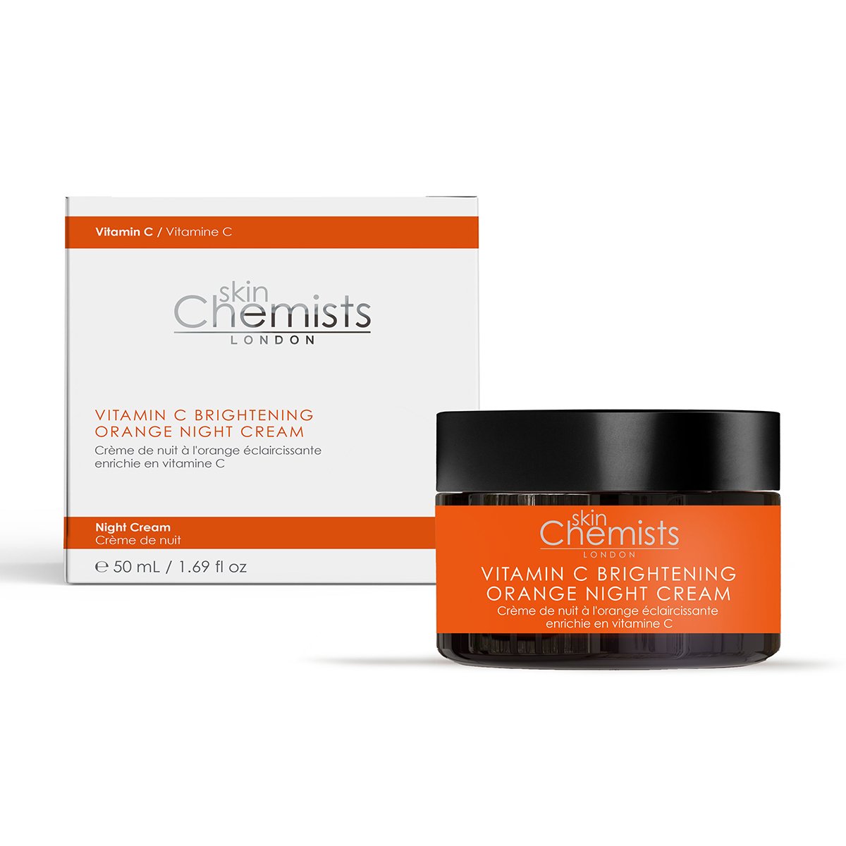 Vitamin C Brightening Orange Day Cream and Night Moisturiser