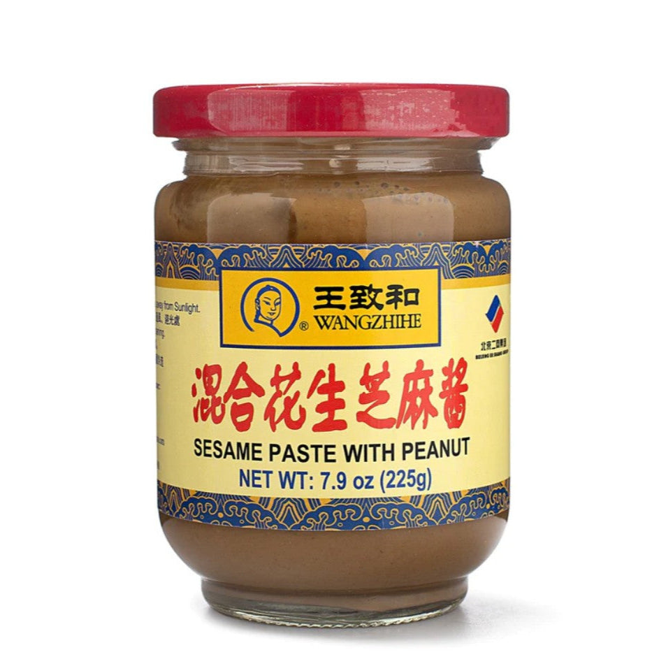 WANGZHIHE Sesame Paste with Peanut Butter 225g