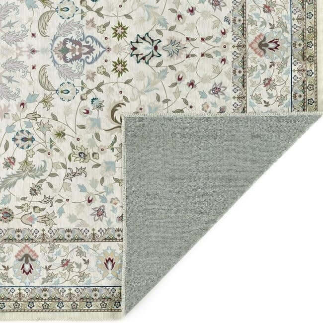 Vintage Charm Washable Chenille Rug