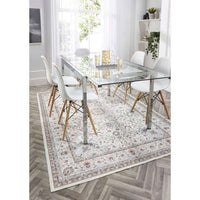 Vintage Charm Washable Chenille Rug