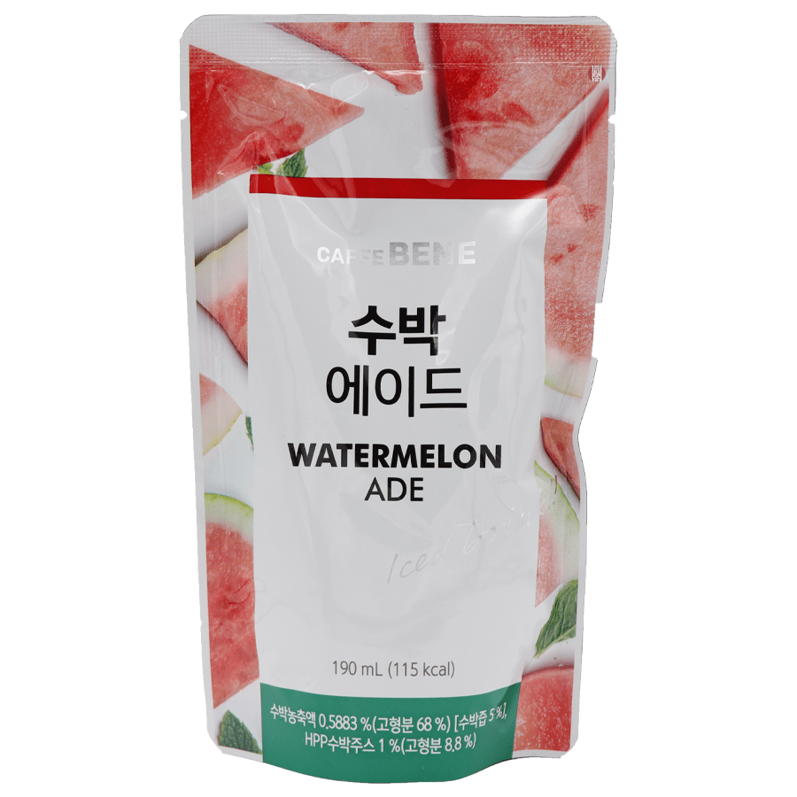CAFFE BENE Watermelon Pouch Drink 190ml