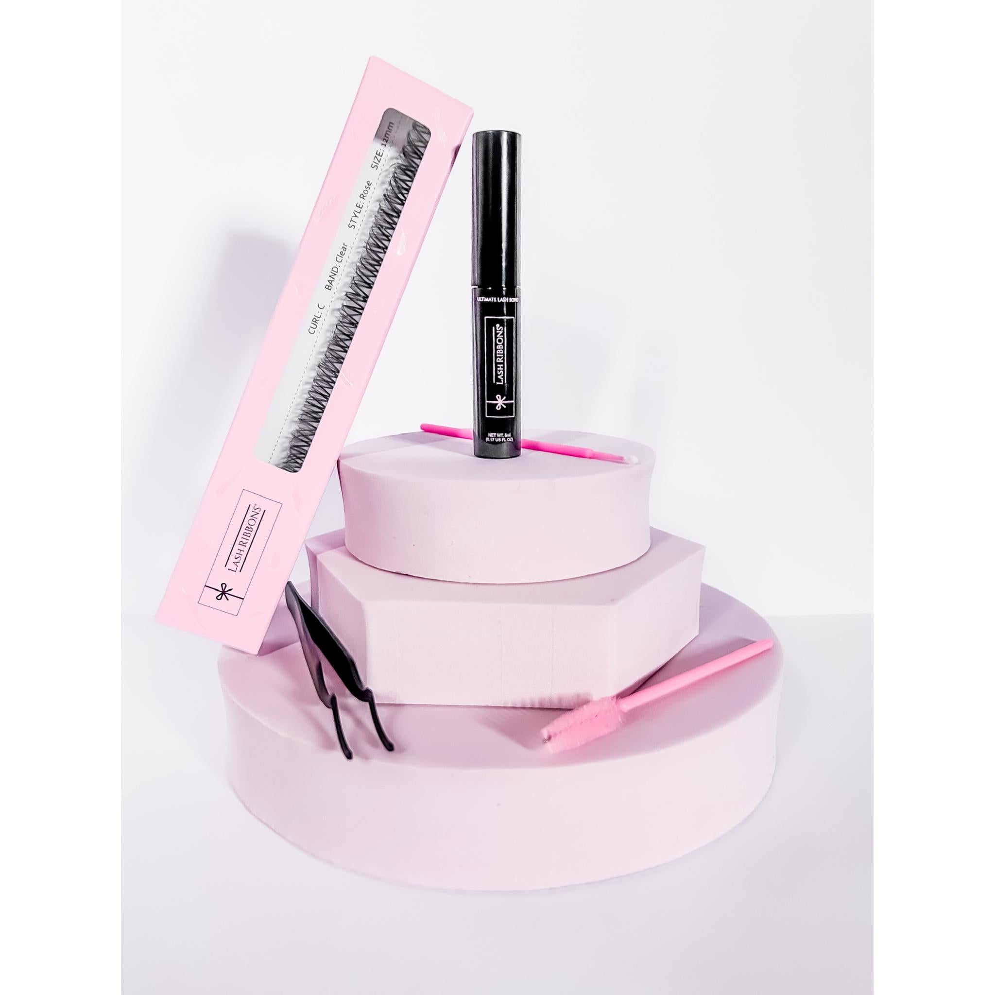 Weightless 'C' Curl Pre-Cut Lash Ribbons® Starter Kit