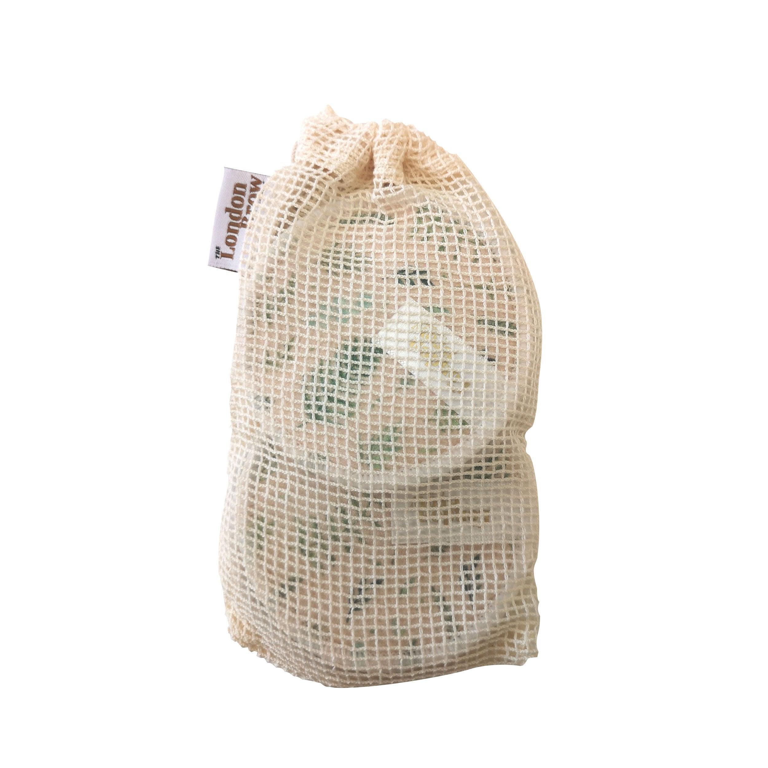 Bamboo Reusable Makeup Pads and Storage Jar Set