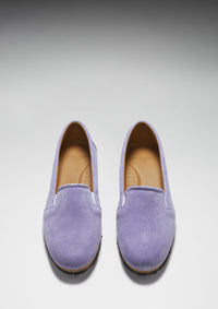 Women's Continental Espadrilles, lilac suede
