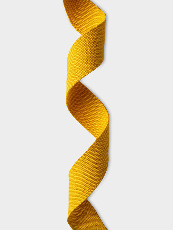 Yoga Studio GOTS Organic Cotton D-Ring 2.5m Yoga Belt Strap