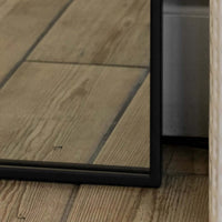 Yōko Black Metal Gentle Arch Mirror – 150cm x 60cm Stylish Reflection
