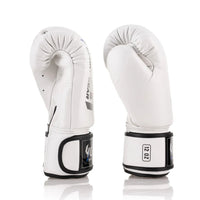 Yuth Muay Thai Boxing Gloves - Sport Line White